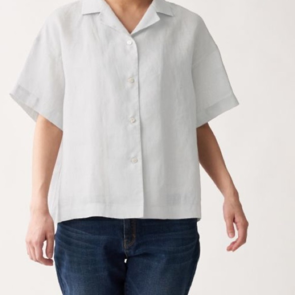 Silver Grey Linen shirt